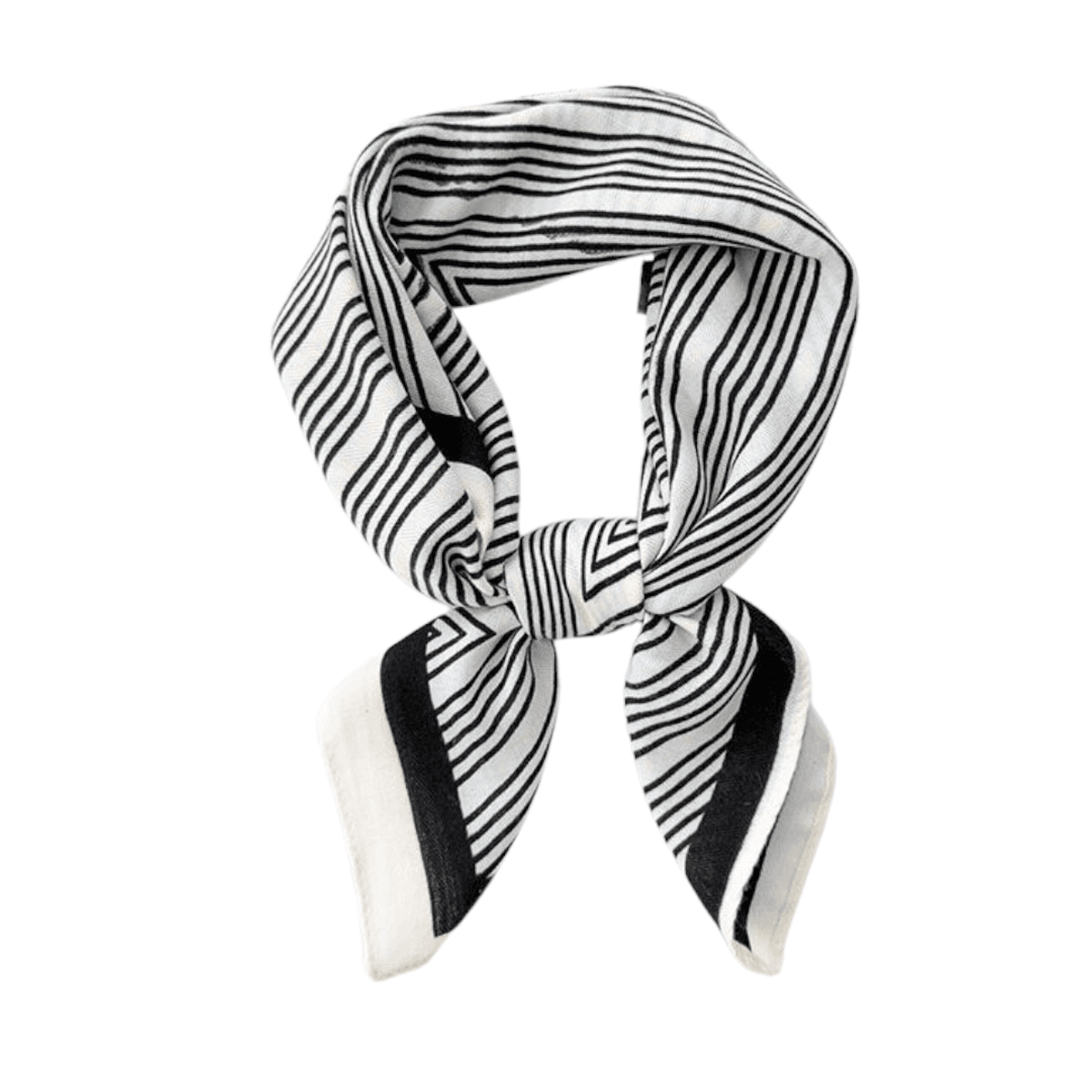 W199 Lite skjerf viscose  - hvit