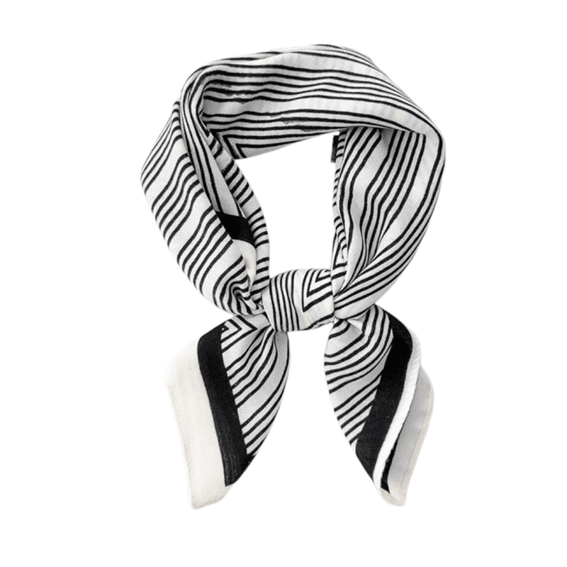 W199 Lite skjerf viscose  - hvit