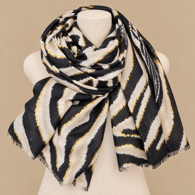 Hovedbilde WQX-26016 Skjerf viscose - taupe
