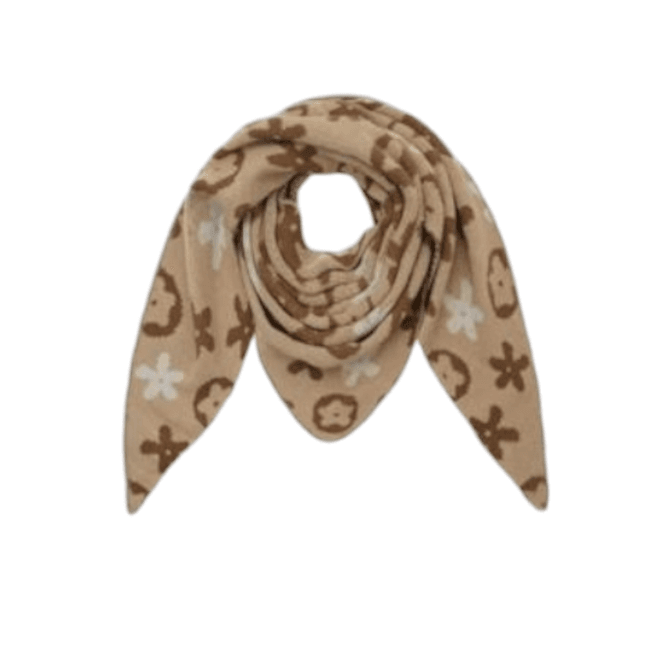 Hovedbilde 24692 camelfarget ullmix skjerf