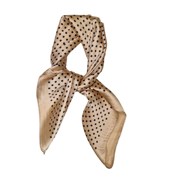 Hovedbilde 38328-77 Lite skjerf silkelook - camel/beige