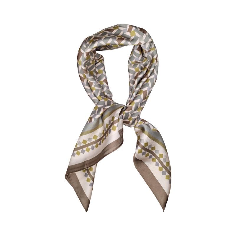 SF-L28 Lite skjerf silkelook - grønn
