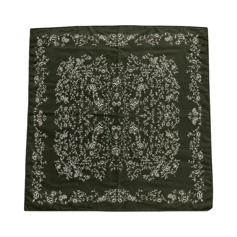 BA4235 Lite skjerf silkelook - grønn