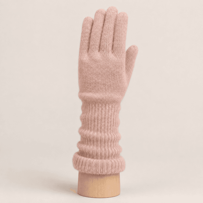 Hovedbilde RE-YG06 Fingervanter ullmix - rose