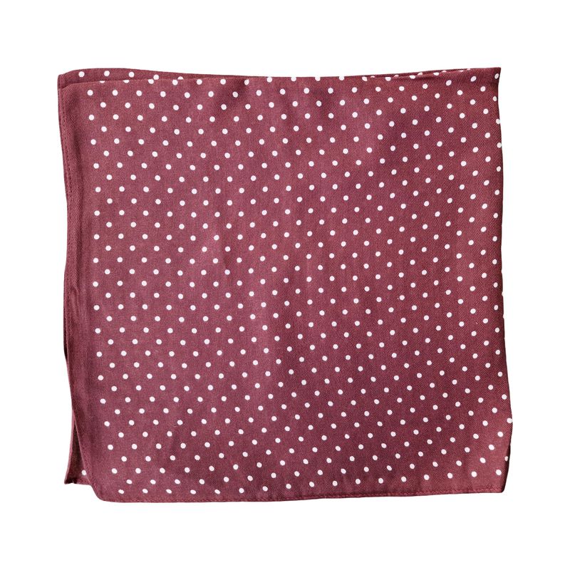 W111 Lite skjerf viscose  - burgunder