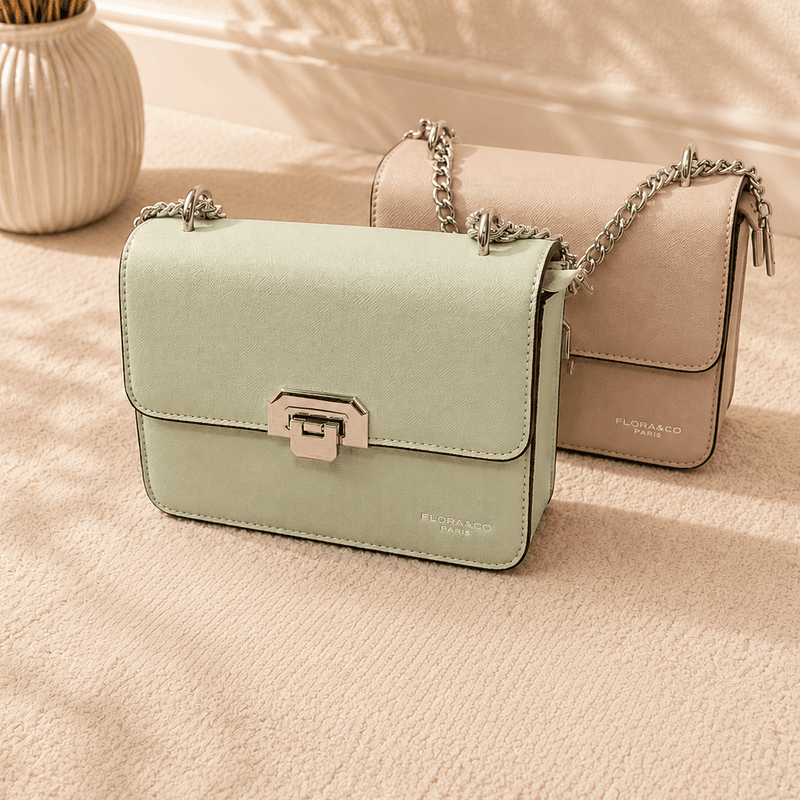 FL6752  ADA veske imitert skinn - taupe