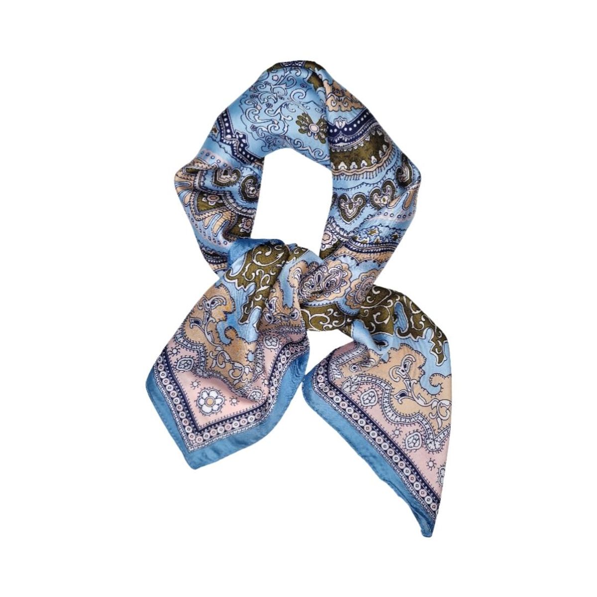 FJ68 Lite skjerf paisley - lyseblå 