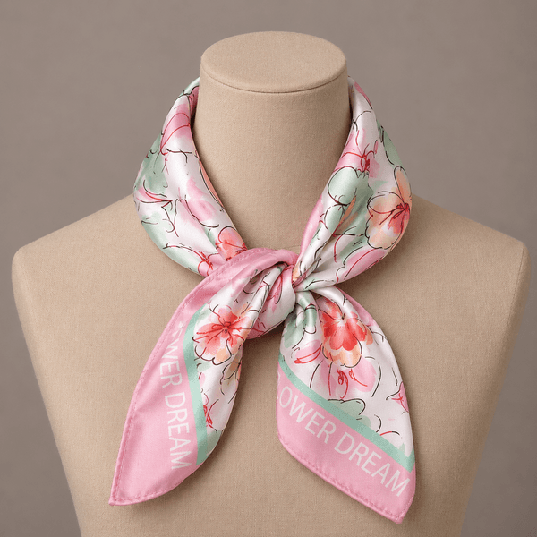 Hovedbilde 11097 Lite skjerf silkelook - rosa