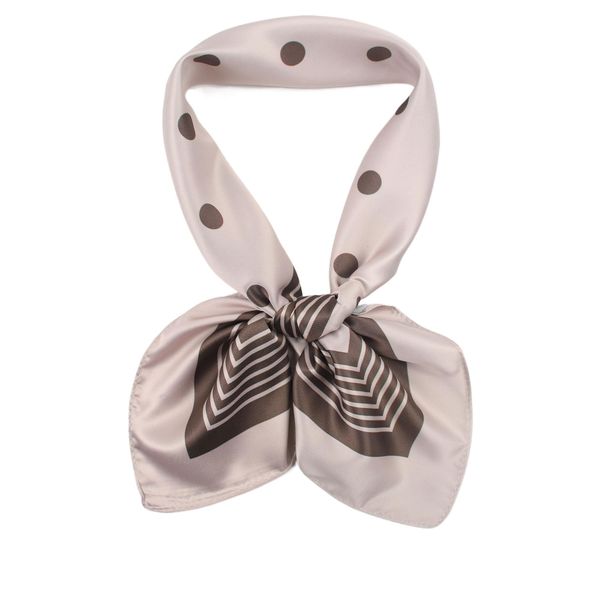 Hovedbilde 09659 Lite skjerf silkelook - taupe